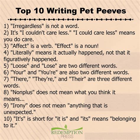 funny pet peeves.